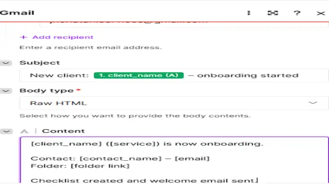 Make scenario after a successful test run with one bundle processed through every module